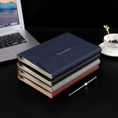6 Hole Three Fold Loose-leaf Case A5 Business Notebook OfficeสเตชันเนอรีNotepad