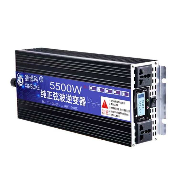 XINBOKE อินเวอร์เตอร์ไซน์เวฟรถยนต์ในครัวเรือนพลังงานสูง, 12V 1600W To 220V 800W(Single Display), 24V 1600W To 220V 800W(Single Display), 48V 1600W To 220V 800W(Single Display), 60V 1600W To 220V 800W(Single Display), 72V 1600W To 220V 800W(Single Displ...