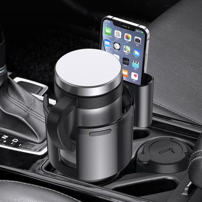 2 in 1 Car Center Console ที่วางแก้วน้ำกล่องเก็บของเอนกประสงค์