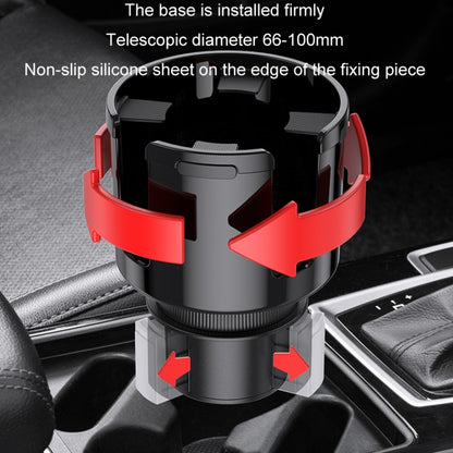 2 in 1 Car Center Console ที่วางแก้วน้ำกล่องเก็บของเอนกประสงค์