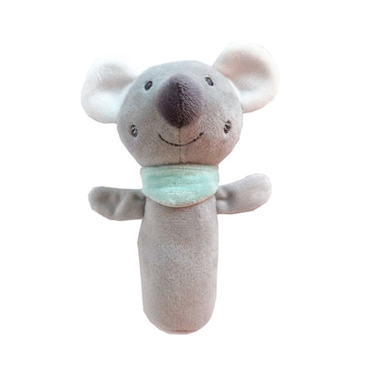 Baby Hand Rattles ของเล่น Hand Grip Stick ของเล่นสำหรับเด็กแรกเกิด,สไตล์:, Giraffe, Pink Rabbit, Little Grey Elephant, Koala, Piggy, Monkey, White Rabbit, Little Red Mouse, Little Flower Elephant, Little Banana, Sleep Bear Blue Rattles                 ...