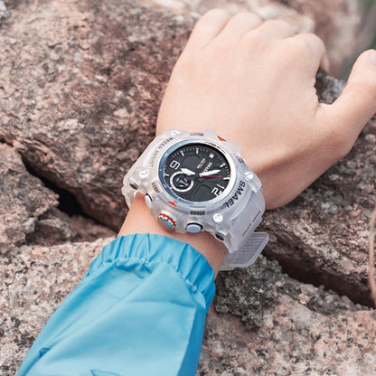 SMAEL 8007 Outdoor Sports Waterproof Dual แสดงผล นาฬิกาควอทซ์อิเล็กทรอนิกส์