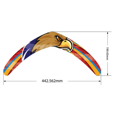SOFTOYS ST3020 แผ่นหมุนสำหรับบินกลางแจ้ง EVA, ST3020 Blue Eagle, ST3020 Impression Arrow, ST3020 Dolphin, ST3020 Abstract Letter