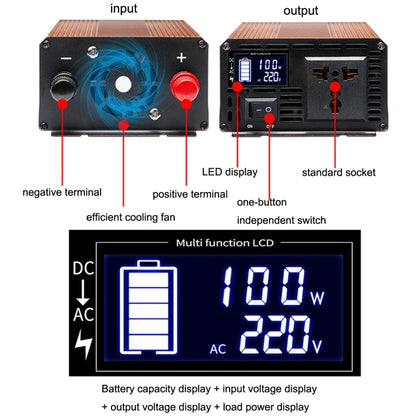 XINBOKE Universal Positive Wave Car Inverter บ้านอินเวอร์เตอร์พลังงานแสงอาทิตย์, 12V/24V 1500W To 220V 700W, 48V/60V 1500W To 220V 700W, 60V/72V 1500W To 220V 700W, 12V/24V 3000W To 220V 1200W, 48V/60V 3000W To 220V 1200W, 60V/72V 3000W To 220V 1200W