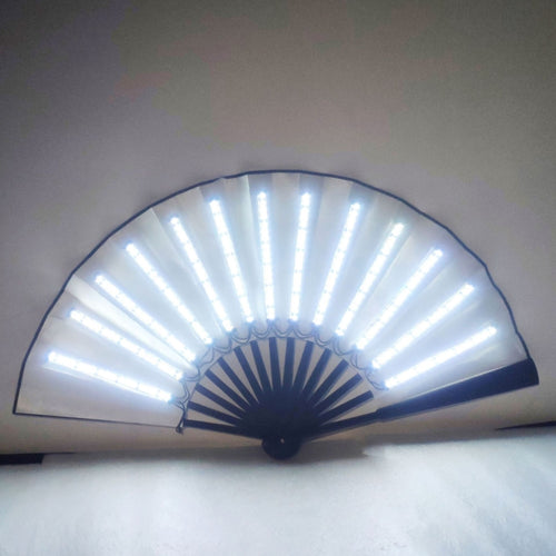 00021 LED Prom Lighting พัดลมพับ บาร์ สีสัน บรรยากาศ กลุ่ม อุปกรณ์ประกอบฉาก, White, Red, Green, Blue, Pink, White Flashing, Red Flashing, Green Flashing, Blue Flashing, Pink Flashing, Colorful