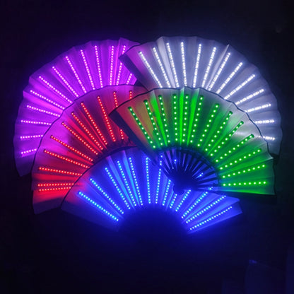 00021 LED Prom Lighting พัดลมพับ บาร์ สีสัน บรรยากาศ กลุ่ม อุปกรณ์ประกอบฉาก, White, Red, Green, Blue, Pink, White Flashing, Red Flashing, Green Flashing, Blue Flashing, Pink Flashing, Colorful