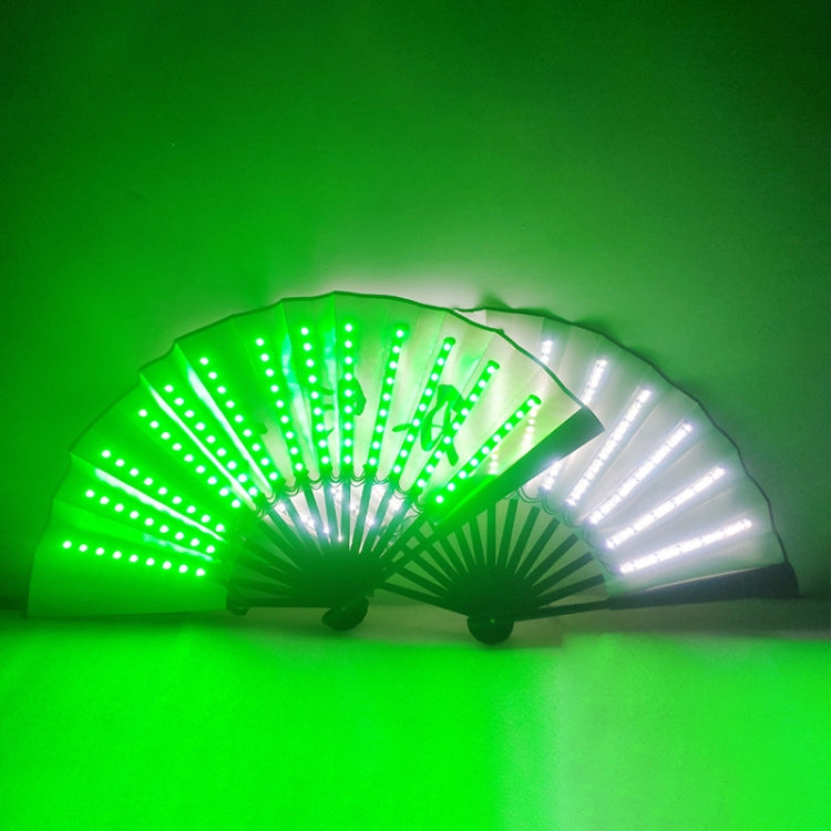 00021 LED Prom Lighting พัดลมพับ บาร์ สีสัน บรรยากาศ กลุ่ม อุปกรณ์ประกอบฉาก, White, Red, Green, Blue, Pink, White Flashing, Red Flashing, Green Flashing, Blue Flashing, Pink Flashing, Colorful