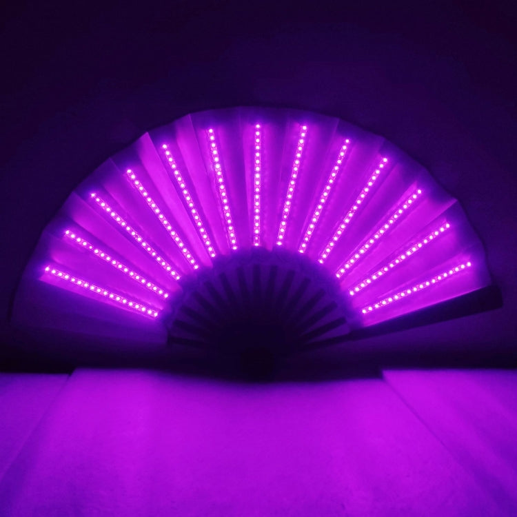 00021 LED Prom Lighting พัดลมพับ บาร์ สีสัน บรรยากาศ กลุ่ม อุปกรณ์ประกอบฉาก, White, Red, Green, Blue, Pink, White Flashing, Red Flashing, Green Flashing, Blue Flashing, Pink Flashing, Colorful