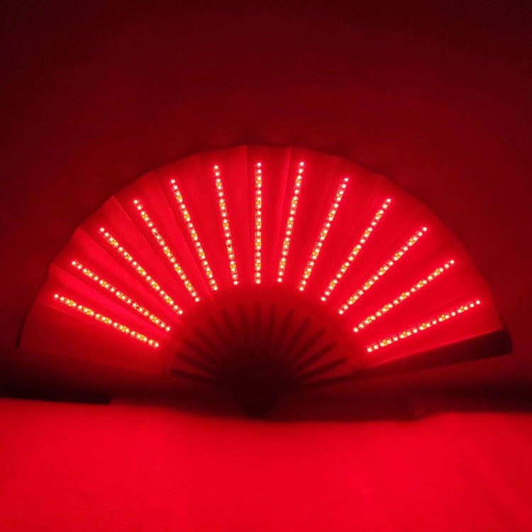 00021 LED Prom Lighting พัดลมพับ บาร์ สีสัน บรรยากาศ กลุ่ม อุปกรณ์ประกอบฉาก, White, Red, Green, Blue, Pink, White Flashing, Red Flashing, Green Flashing, Blue Flashing, Pink Flashing, Colorful