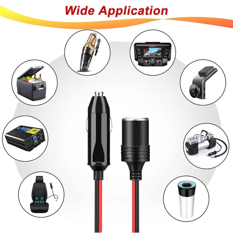 4 In 1 Auto High Power เครื่องชาร์จที่จุดบุหรี่ในรถยนต์, 4 Holes Cigarette Lighter