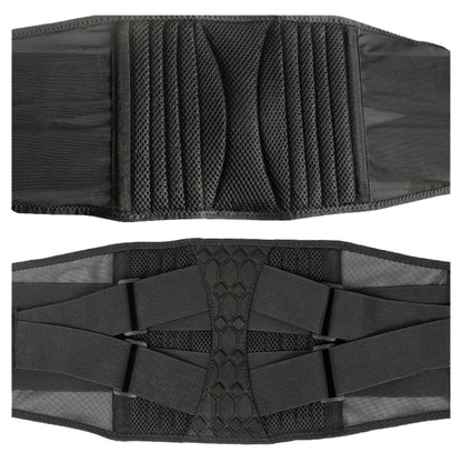 Men Steel Plate Squatting Weightlifting Exercise Use Waist and Belly Belt, Size:, M, L, XL