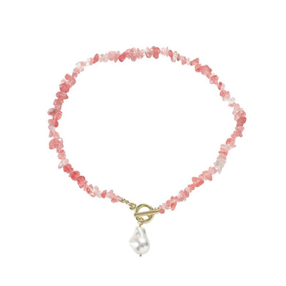 สร้อยคอหินธรรมชาติหักหลากสีสไตล์โบโฮ รุ่น:, N2105-9 Color Stone Pearl Pendant, N2206-8 Pink Stone, N2206-9 Light Blue Stone, N2206-10 Multi-color Stone, N2206-11 Transparent Stone, N2106-23 Pink Stone Single Chain, N2106-22 Purple Stone Single Chain   ...