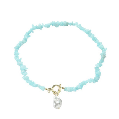 สร้อยคอหินธรรมชาติหักหลากสีสไตล์โบโฮ รุ่น:, N2105-9 Color Stone Pearl Pendant, N2206-8 Pink Stone, N2206-9 Light Blue Stone, N2206-10 Multi-color Stone, N2206-11 Transparent Stone, N2106-23 Pink Stone Single Chain, N2106-22 Purple Stone Single Chain   ...