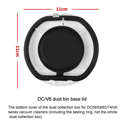 อุปกรณ์เสริมสำหรับเปลี่ยนเครื่องดูดฝุ่น, For Dyson V6 Dust Bin Base Lid, For Dyson V7 V8 Dust Bin Base Lid, For Dyson V10 V11 Dust Bin Base Lid, For Dyson V10 Dust Bin Sealing Ring, For Dyson V11 Dust Bin Sealing Ring                                   ...