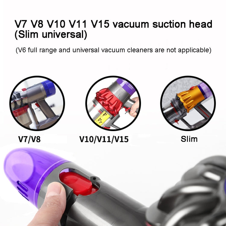 สำหรับเครื่องดูดฝุ่น Dyson V7 V8 V10 V11 V15 หัวแปรงหัวดูดสูญญากาศ, For Dyson V7 / V8 / V10 / V11 / V15