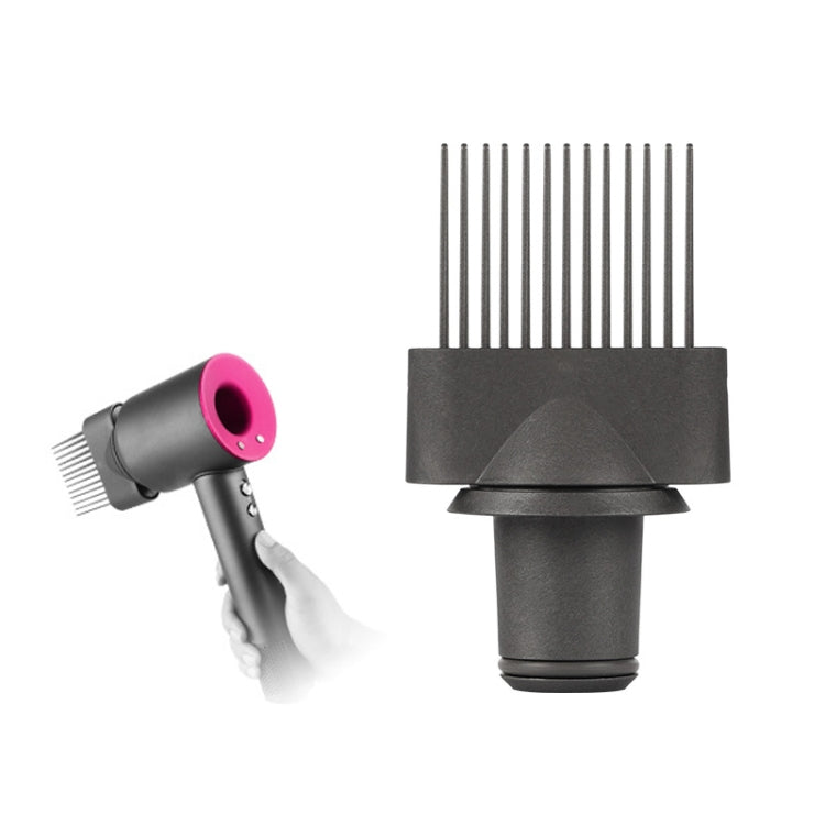 สำหรับเครื่องเป่าผม Dyson หวีฟันกว้าง Smoothing Nozzle Hair Styler Tool, Wide Tooth Comb