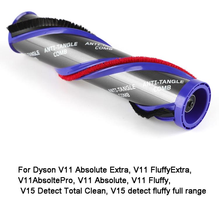สำหรับ Dyson V11 V15 เครื่องดูดฝุ่น Anti-winding หัวดูดแปรงบาร์ Roller, V11 V15