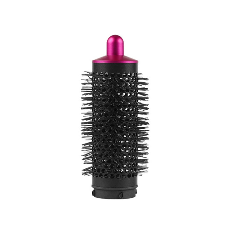 สำหรับ Dyson Airwrap กระบอก หวี ไดร์เป่าผม สิ่งที่แนบมาดัดผม, 40mm Cylinder Comb Rose Red