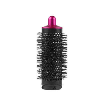 สำหรับ Dyson Airwrap กระบอก หวี ไดร์เป่าผม สิ่งที่แนบมาดัดผม, 40mm Cylinder Comb Rose Red