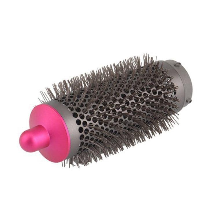 สำหรับ Dyson Airwrap กระบอก หวี ไดร์เป่าผม สิ่งที่แนบมาดัดผม, 40mm Cylinder Comb Rose Red