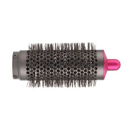 สำหรับ Dyson Airwrap กระบอก หวี ไดร์เป่าผม สิ่งที่แนบมาดัดผม, 40mm Cylinder Comb Rose Red