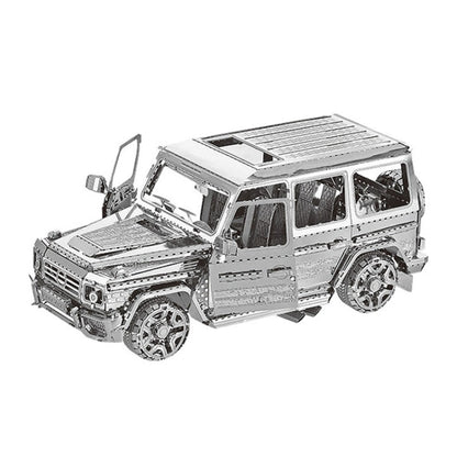 3D สามมิติโลหะรถประกอบโมเดล DIY ปริศนาของเล่น, 1908 T-shaped Cars, 1965 Mustang, Kart, BZS G500, Cable Car, Taxi, Fire Truck, Bullet Train, Nissans Coupe, D51 Train Head, KMK F450, Sportcar, Half-track Motorcycle, Rocket Launcher, Butterfly Sportcar   ...