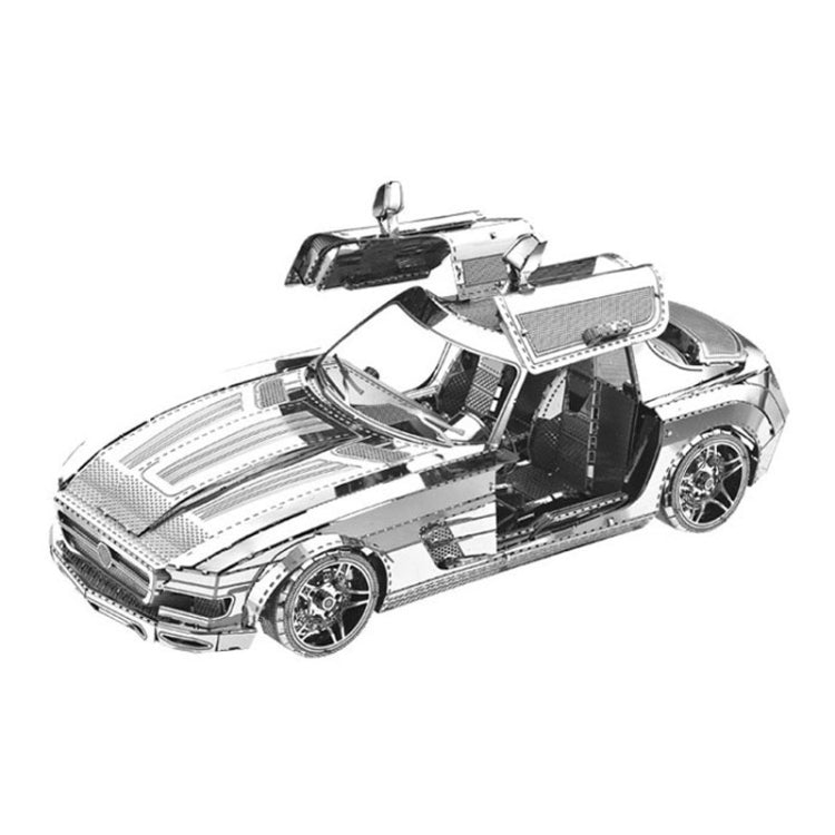 3D สามมิติโลหะรถประกอบโมเดล DIY ปริศนาของเล่น, 1908 T-shaped Cars, 1965 Mustang, Kart, BZS G500, Cable Car, Taxi, Fire Truck, Bullet Train, Nissans Coupe, D51 Train Head, KMK F450, Sportcar, Half-track Motorcycle, Rocket Launcher, Butterfly Sportcar   ...