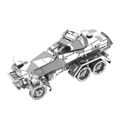 3D สามมิติโลหะรถประกอบโมเดล DIY ปริศนาของเล่น, 1908 T-shaped Cars, 1965 Mustang, Kart, BZS G500, Cable Car, Taxi, Fire Truck, Bullet Train, Nissans Coupe, D51 Train Head, KMK F450, Sportcar, Half-track Motorcycle, Rocket Launcher, Butterfly Sportcar   ...