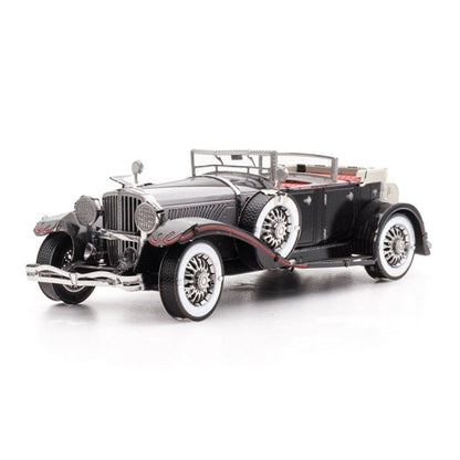 3D สามมิติโลหะรถประกอบโมเดล DIY ปริศนาของเล่น, 1908 T-shaped Cars, 1965 Mustang, Kart, BZS G500, Cable Car, Taxi, Fire Truck, Bullet Train, Nissans Coupe, D51 Train Head, KMK F450, Sportcar, Half-track Motorcycle, Rocket Launcher, Butterfly Sportcar   ...