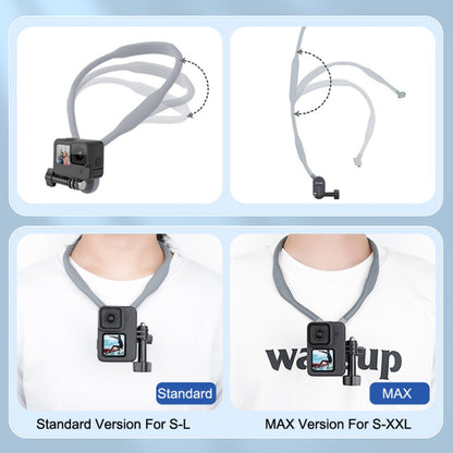 สำหรับ GoPro11 / 9 / Action 3 TELESIN TE-HNB-001 Magnetic Halter Bracket Action Camera Shooting Collar, สไตล์:, TE-HNB-001 Standard Version, TE-HNB-001 MAX Version