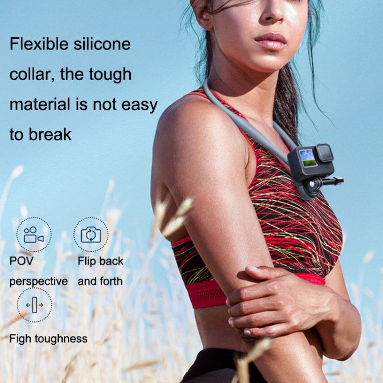 สำหรับ GoPro11 / 9 / Action 3 TELESIN TE-HNB-001 Magnetic Halter Bracket Action Camera Shooting Collar, สไตล์:, TE-HNB-001 Standard Version, TE-HNB-001 MAX Version