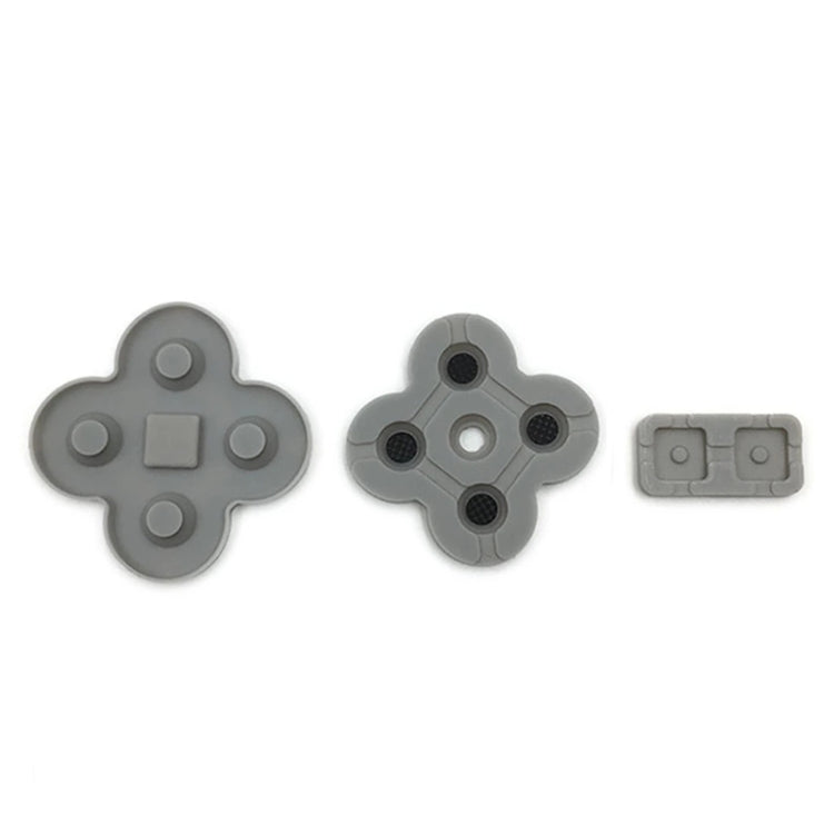 สำหรับ NDSL NDS Lite Game 6sets Conductive Rubber Pad Soft Silicone Adhesive Key Button Pads, Conductive Rubber Pad
