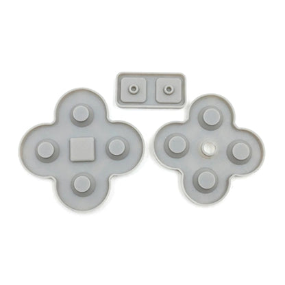 สำหรับ NDSL NDS Lite Game 6sets Conductive Rubber Pad Soft Silicone Adhesive Key Button Pads, Conductive Rubber Pad