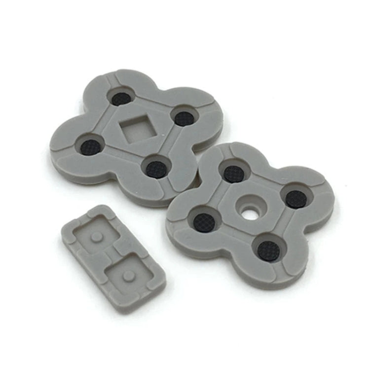 สำหรับ NDSL NDS Lite Game 6sets Conductive Rubber Pad Soft Silicone Adhesive Key Button Pads, Conductive Rubber Pad
