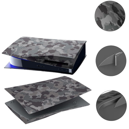 สำหรับ PS5 รุ่นซีดีรอมเกมคอนโซลอำพรางฝาครอบป้องกันเชลล์, Camouflage