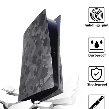 สำหรับ PS5 รุ่นซีดีรอมเกมคอนโซลอำพรางฝาครอบป้องกันเชลล์, Camouflage