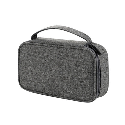 SM03DZ กระเป๋าเก็บอุปกรณ์ดิจิตอลที่ทนต่อการสึกหรอกันน้ำ, 20x5.3x12cm(Navy Blue), 20x5.3x12cm(Gray), 20x5.3x12cm(Pink), 20x5.3x12cm(Black), 20x5.3x12cm(Dark Gray)