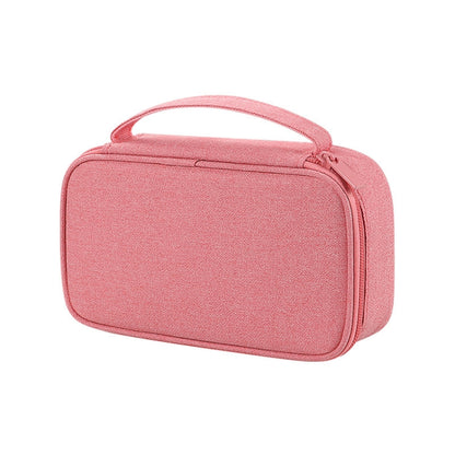 SM03DZ กระเป๋าเก็บอุปกรณ์ดิจิตอลที่ทนต่อการสึกหรอกันน้ำ, 20x5.3x12cm(Navy Blue), 20x5.3x12cm(Gray), 20x5.3x12cm(Pink), 20x5.3x12cm(Black), 20x5.3x12cm(Dark Gray)