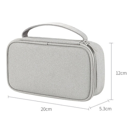 SM03DZ กระเป๋าเก็บอุปกรณ์ดิจิตอลที่ทนต่อการสึกหรอกันน้ำ, 20x5.3x12cm(Navy Blue), 20x5.3x12cm(Gray), 20x5.3x12cm(Pink), 20x5.3x12cm(Black), 20x5.3x12cm(Dark Gray)