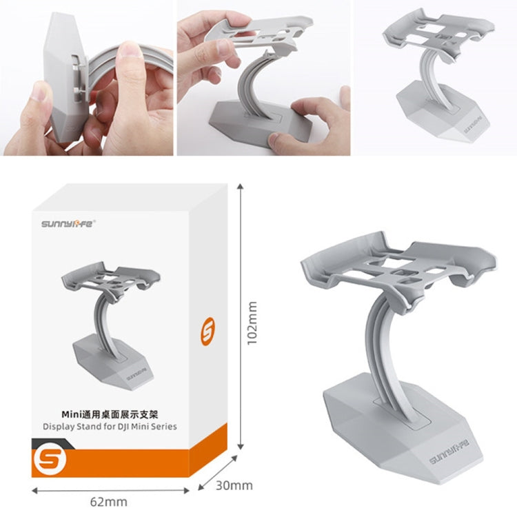 สำหรับ DJI Mini 3 Pro / Mini 2 Sunnylife ZJ562Desktop Display Rack Universal Drone Bracket, For DJI Mini 3 Pro / Mini 2