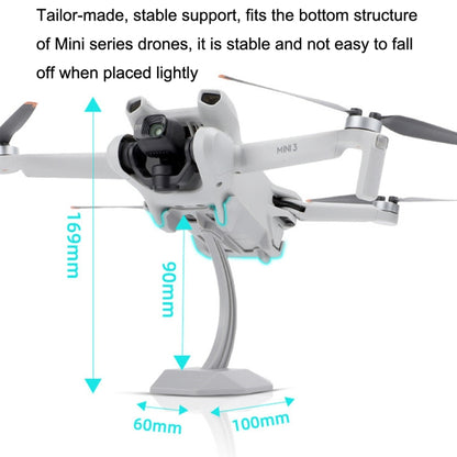 สำหรับ DJI Mini 3 Pro / Mini 2 Sunnylife ZJ562Desktop Display Rack Universal Drone Bracket, For DJI Mini 3 Pro / Mini 2