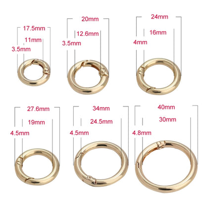 20 ชิ้นโลหะผสมสังกะสีแหวนสปริงโลหะเปิดถุง Webbing พวงกุญแจ, 3 Points Silver, 4 Points Silver, 4 Points Light Gold, Inch 2 Black, 3 Points Light Gold, 3 Point Black, 4 Points Black, 5 Points Light Gold, 5 Points Black, 5 Points Silver, 6 Points Light Go...