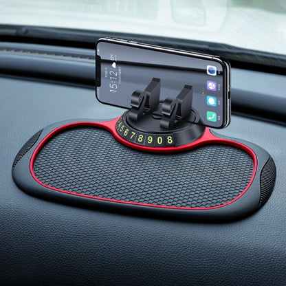 คอนโซลกลางรถโทรศัพท์มือถือแผ่นกันลื่นที่จอดรถชั่วคราว, Number Plate+Bracket Mat