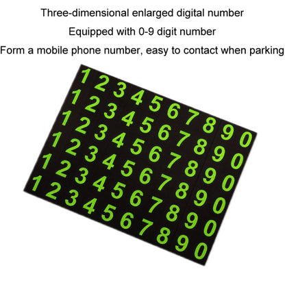 คอนโซลกลางรถโทรศัพท์มือถือแผ่นกันลื่นที่จอดรถชั่วคราว, Number Plate+Bracket Mat