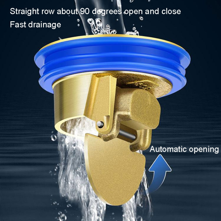 ท่อระบายน้ำชั้นทองเหลือง Deodorizer แกนภายในห้องน้ำห้องน้ำ Universal, Brass
