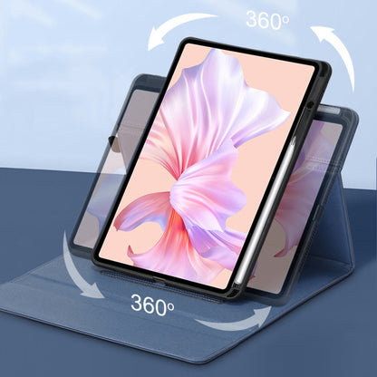 ฝาครอบป้องกันแท็บเล็ตแม่เหล็กแบบหมุนได้หนังแกะไมโครไฟเบอร์, For Huawei MatePad Pro 12.6 inches