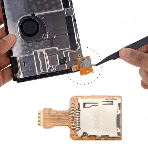 สำหรับ Nintendo 3DS XL ช่องเสียบการ์ด TF พร้อมสาย Flex, TF Card Slot