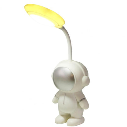 L-220903 โคมไฟศึกษาการป้องกันดวงตานักบินอวกาศ LED ไฟอ่านหนังสือแบบชาร์จไฟได้, L-220903 White, L-220903 Blue