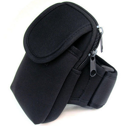 S210 กระเป๋าใส่มือถือ Neoprene Arm Bag กระเป๋าใส่เหรียญ, 10x17cm (Red), 10x17cm (Green), 10x17cm (Navy Blue), 10x17cm (Black), 10x17cm (Orange)