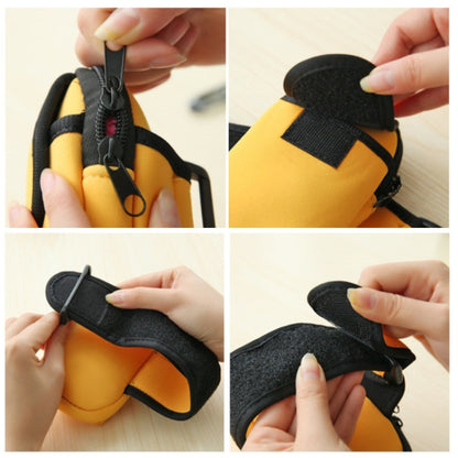 S210 กระเป๋าใส่มือถือ Neoprene Arm Bag กระเป๋าใส่เหรียญ, 10x17cm (Red), 10x17cm (Green), 10x17cm (Navy Blue), 10x17cm (Black), 10x17cm (Orange)
